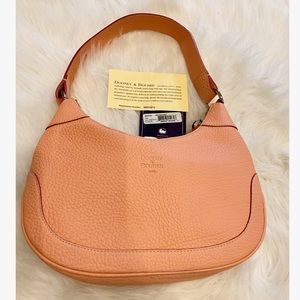 Pink/Coral Dooney & Bourke Leather Handbag